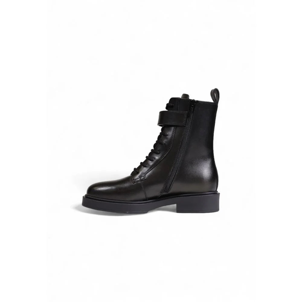 Furla Black Leather Boot - EU36/US6 - Boots