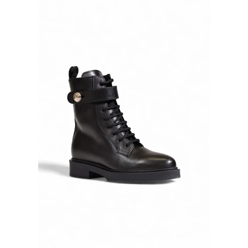 Furla Black Leather Boot - EU36/US6 - Boots