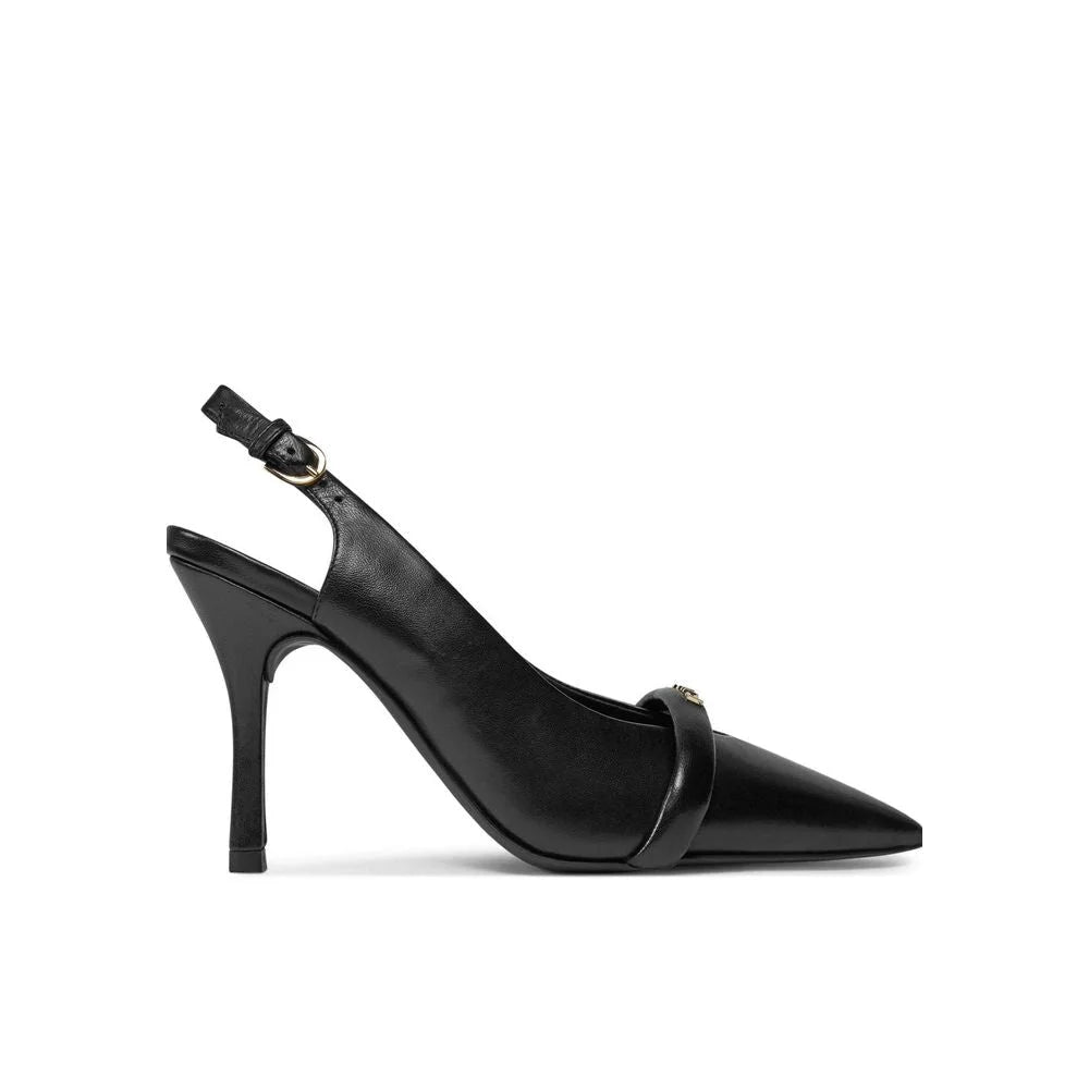 Furla Black Leather High Heel - EU36/US6 - Heels