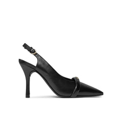 Furla Black Leather High Heel - EU36/US6 - Heels