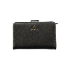 Furla Black Leather Women Wallet - Wallets