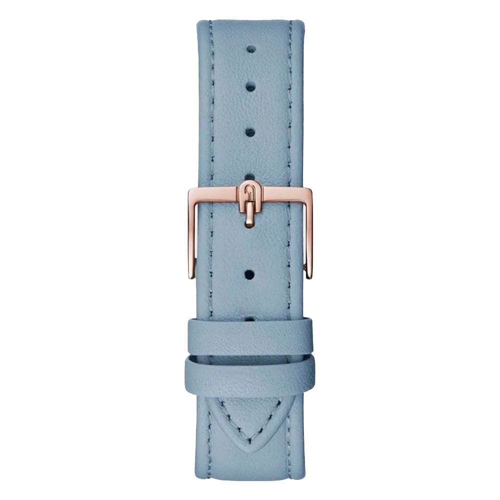Furla Blue Leather Dress Watch