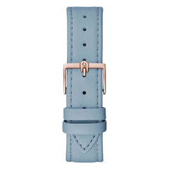 Furla Blue Leather Dress Watch