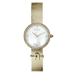 Furla Gold Stainless Steel Dress Watch