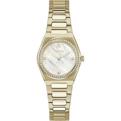 Furla Gold Stainless Steel Dress Watch