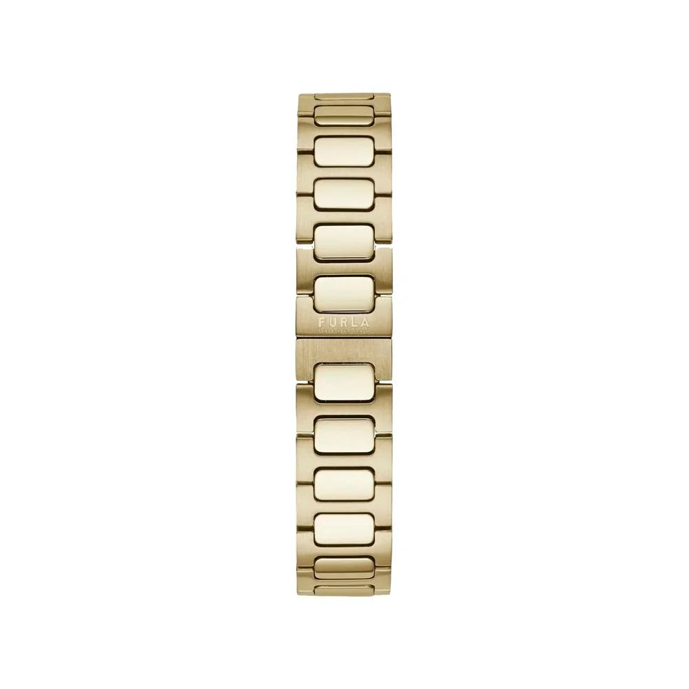 Furla Gold Stainless Steel Dress Watch