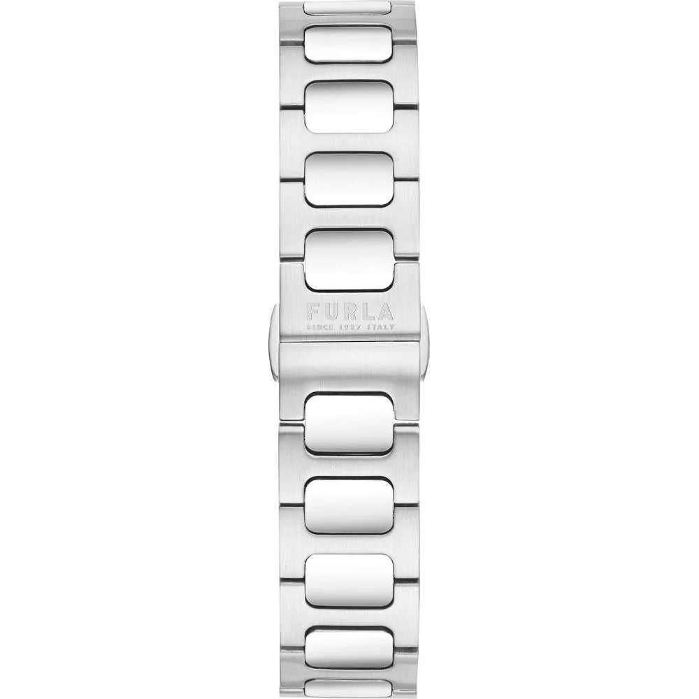 Furla Gray Stainless Steel Dress Watch