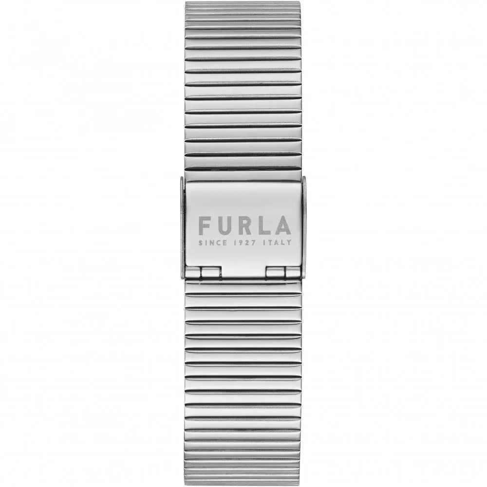 Furla Gray Stainless Steel Dress Watch