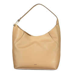 Furla Marrone Leather Women Handbag - Shoulder Bags