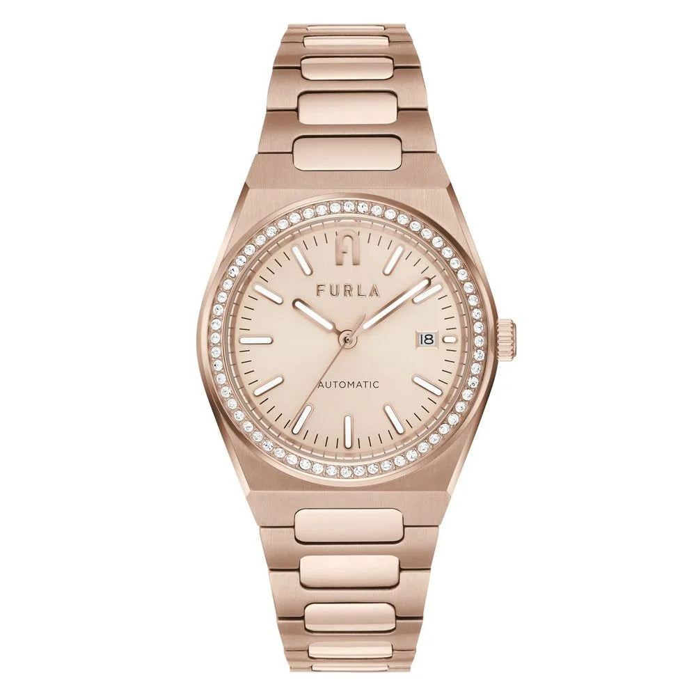 Furla Multicolor Stainless Steel Dress Watch