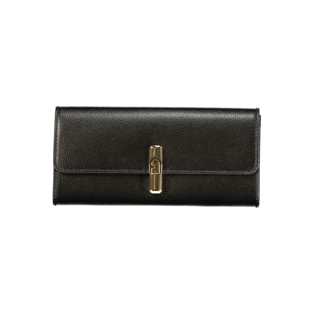 Furla Nero Leather Woman Wallet - Wallets