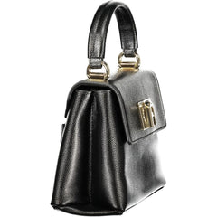 Furla Nero Leather Women Handbag - Handbags