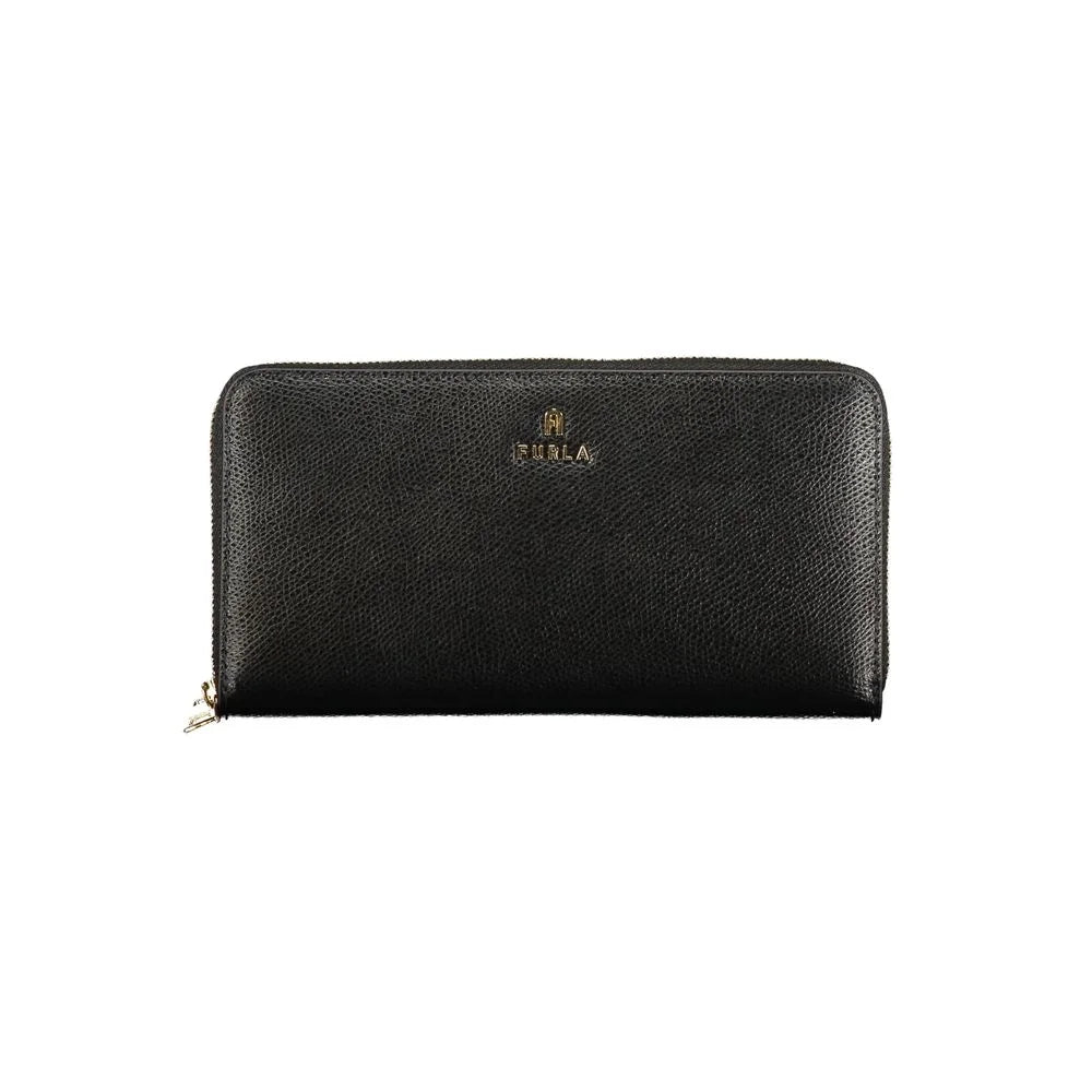 Furla Nero Leather Women Wallet - Wallets