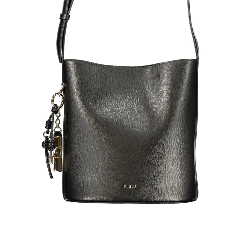 Furla Nero Pelle Women Handbag - Shoulder Bags