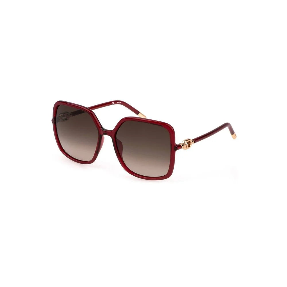 Furla Red Polycarbonate Women Sunglasses - Sunglasses