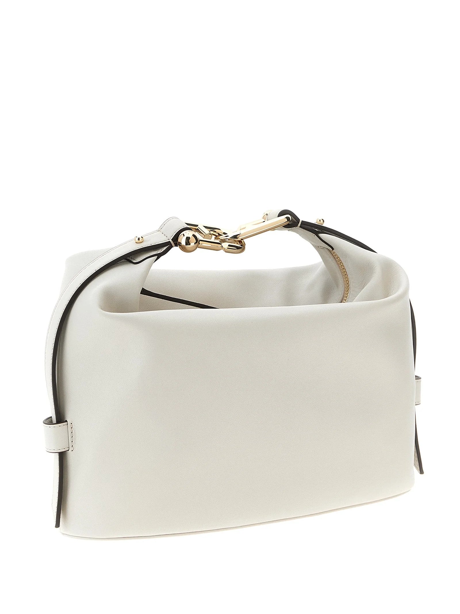 Furla White Leather Shoulder Bag