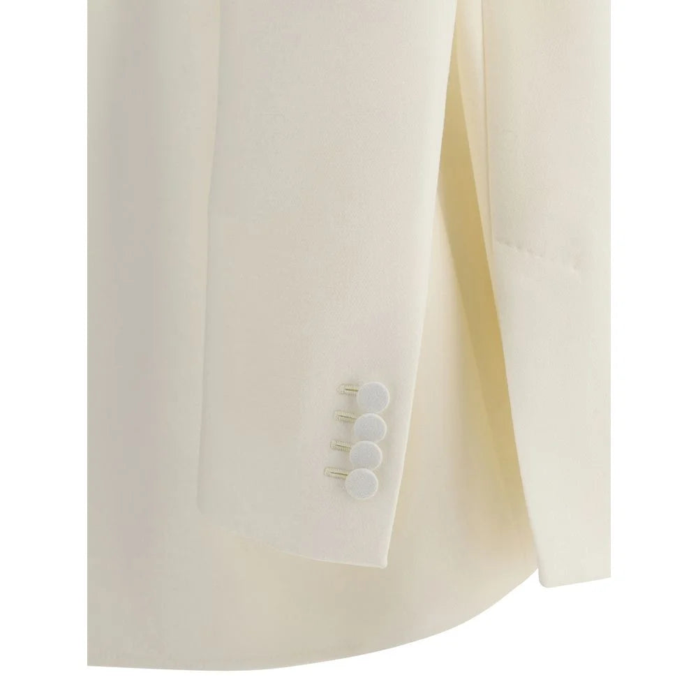 Gabriela Hearst Beige Fleece Wool Blazer - IT38 | S