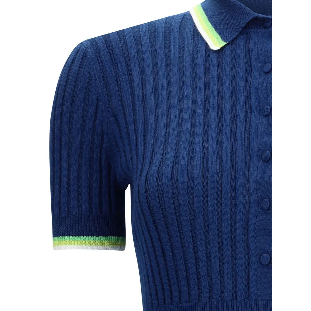 Gabriela Hearst Blue Silk Casual Dress