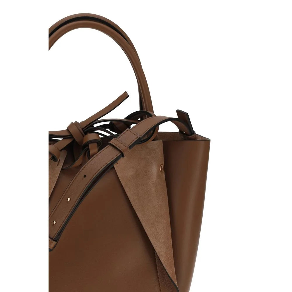 Gabriela Hearst Brown Lamb Ovis Aries Aries Shoulder Bag