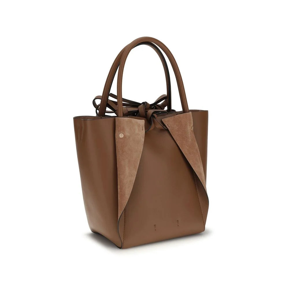 Gabriela Hearst Brown Lamb Ovis Aries Aries Shoulder Bag