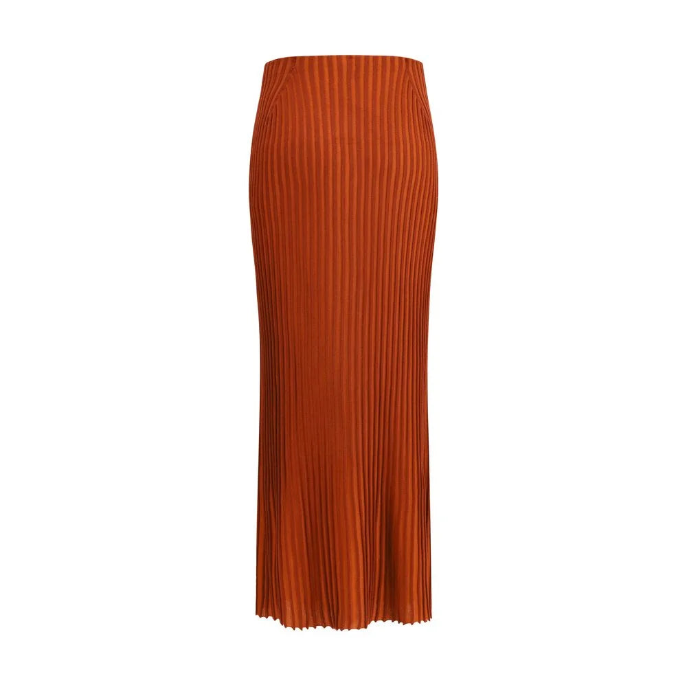 Gabriela Hearst Multicolor Merino Wool Long Skirt - S