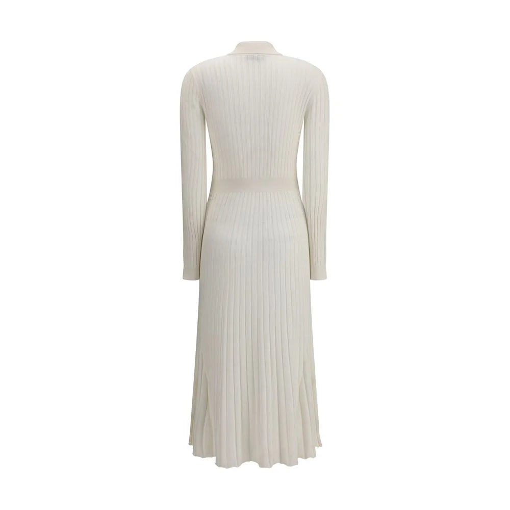 Gabriela Hearst White Silk Casual Dress - L