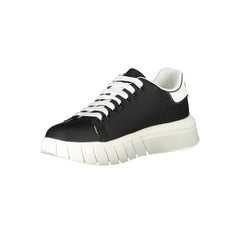Gaelle Paris Black Polyester Sneaker