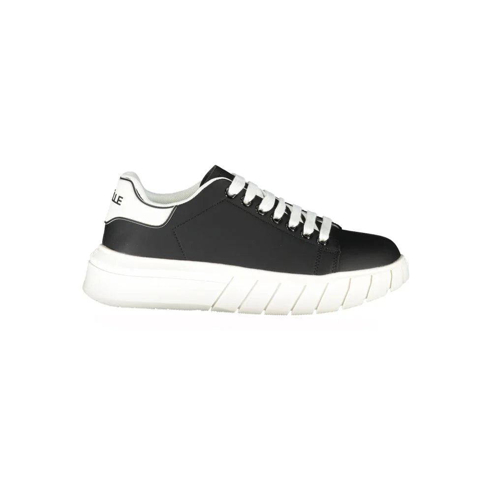 Gaelle Paris Black Polyester Sneaker - Sneakers