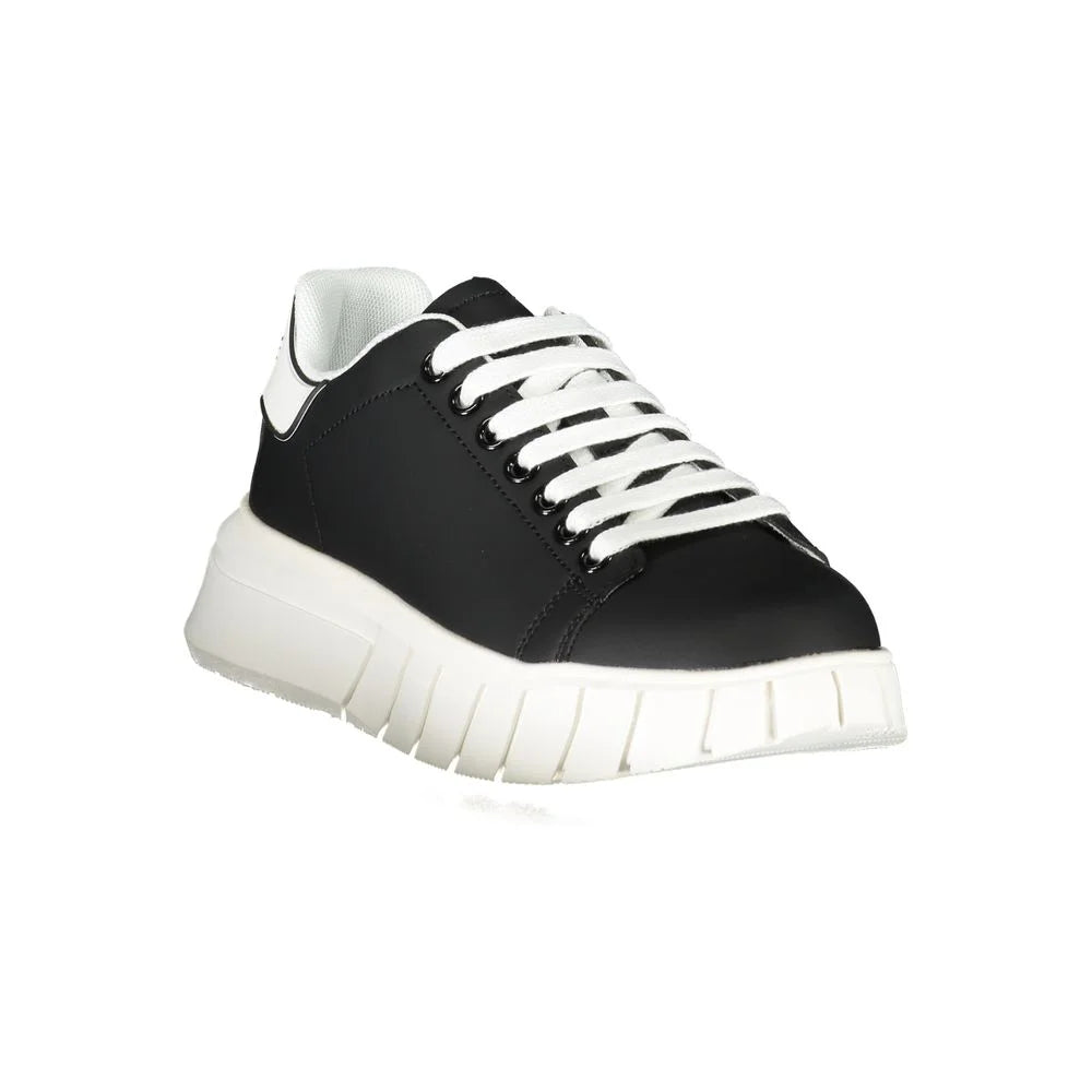 Gaelle Paris Black Polyester Sneaker - Sneakers