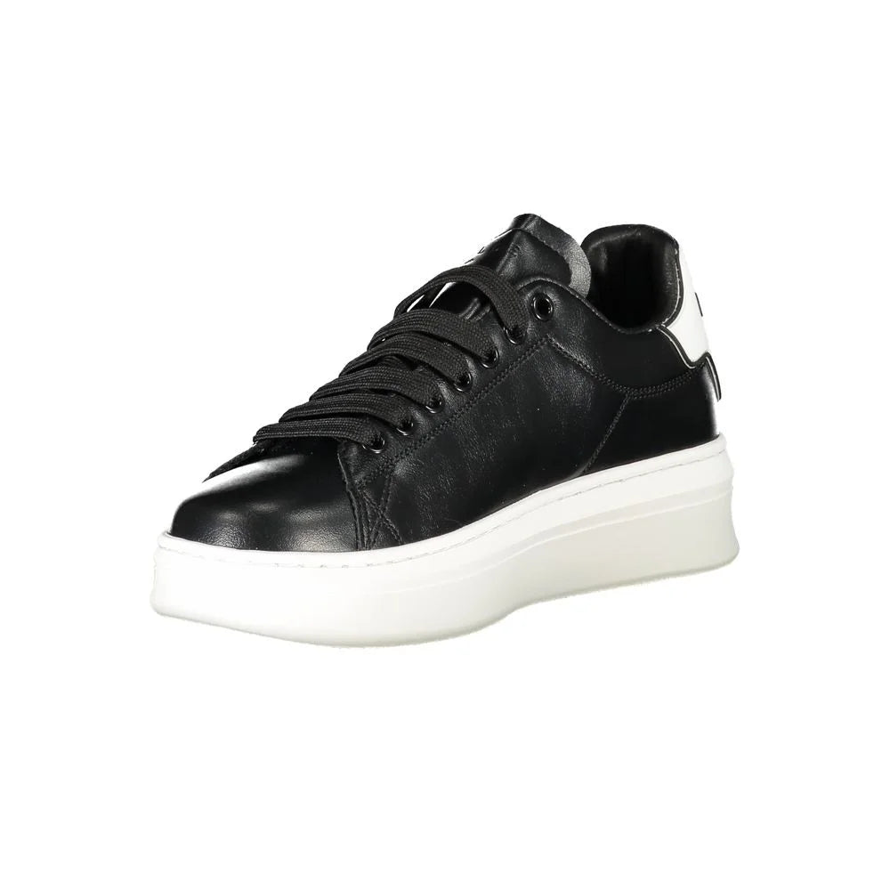Gaelle Paris Black Polyethylene Sneaker - Sneakers