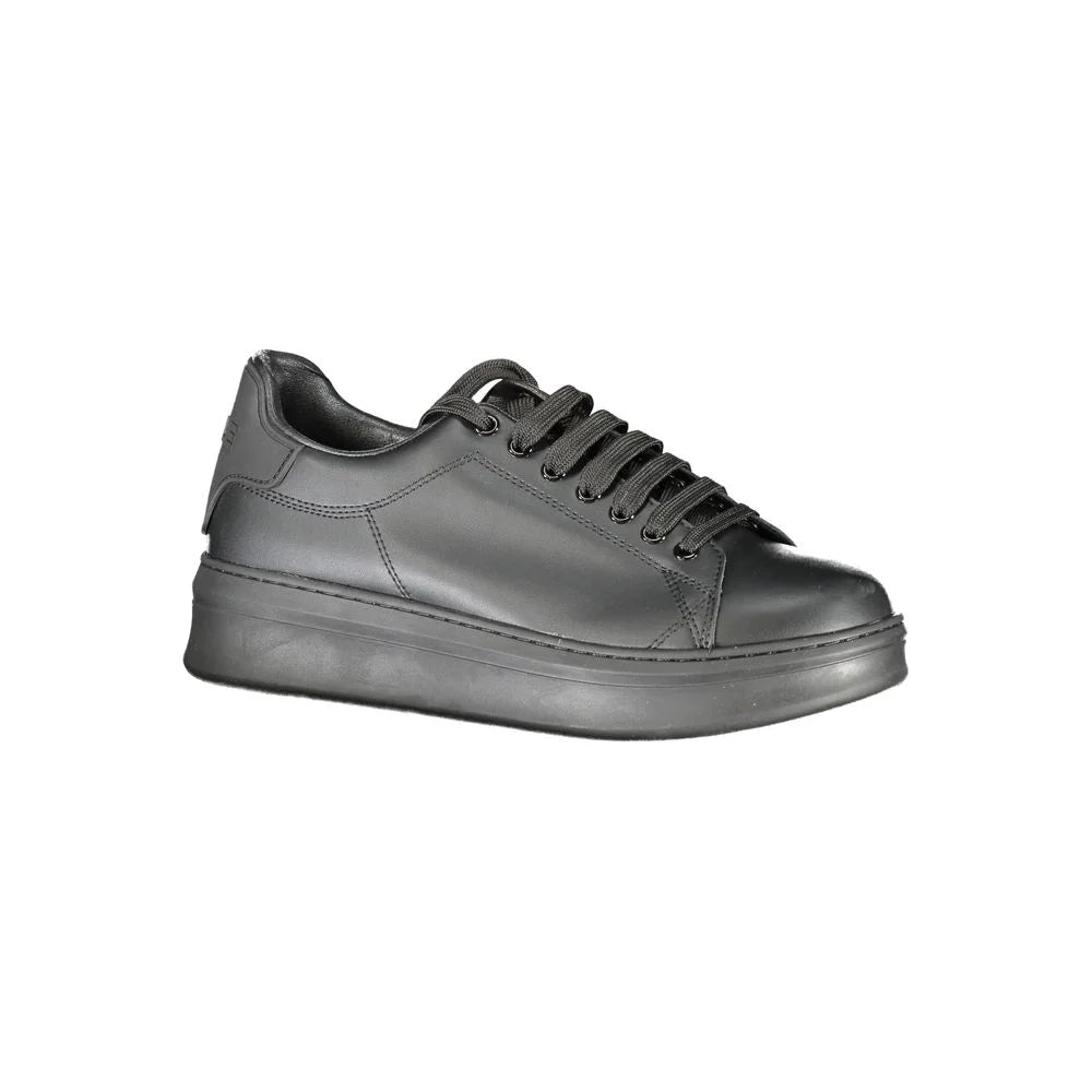 Gaelle Paris Black Polyethylene Sneaker - Sneakers