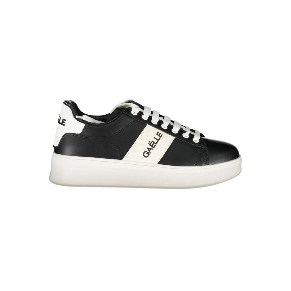 Gaelle Paris Black Polyethylene Sneaker - Sneakers