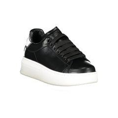Gaelle Paris Black Polyethylene Sneaker - Sneakers