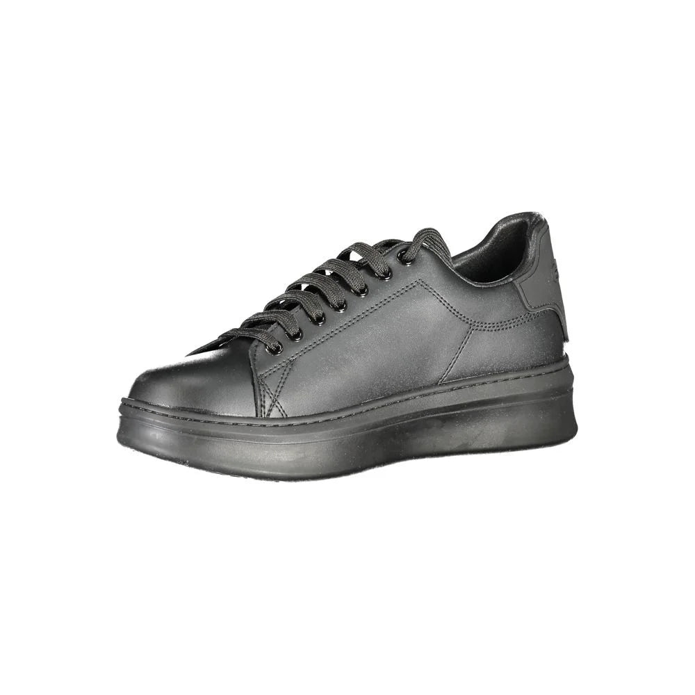 Gaelle Paris Black Polyethylene Sneaker - Sneakers