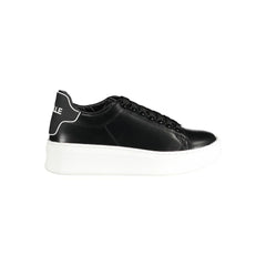 Gaelle Paris Black Polyethylene Sneaker - Sneakers