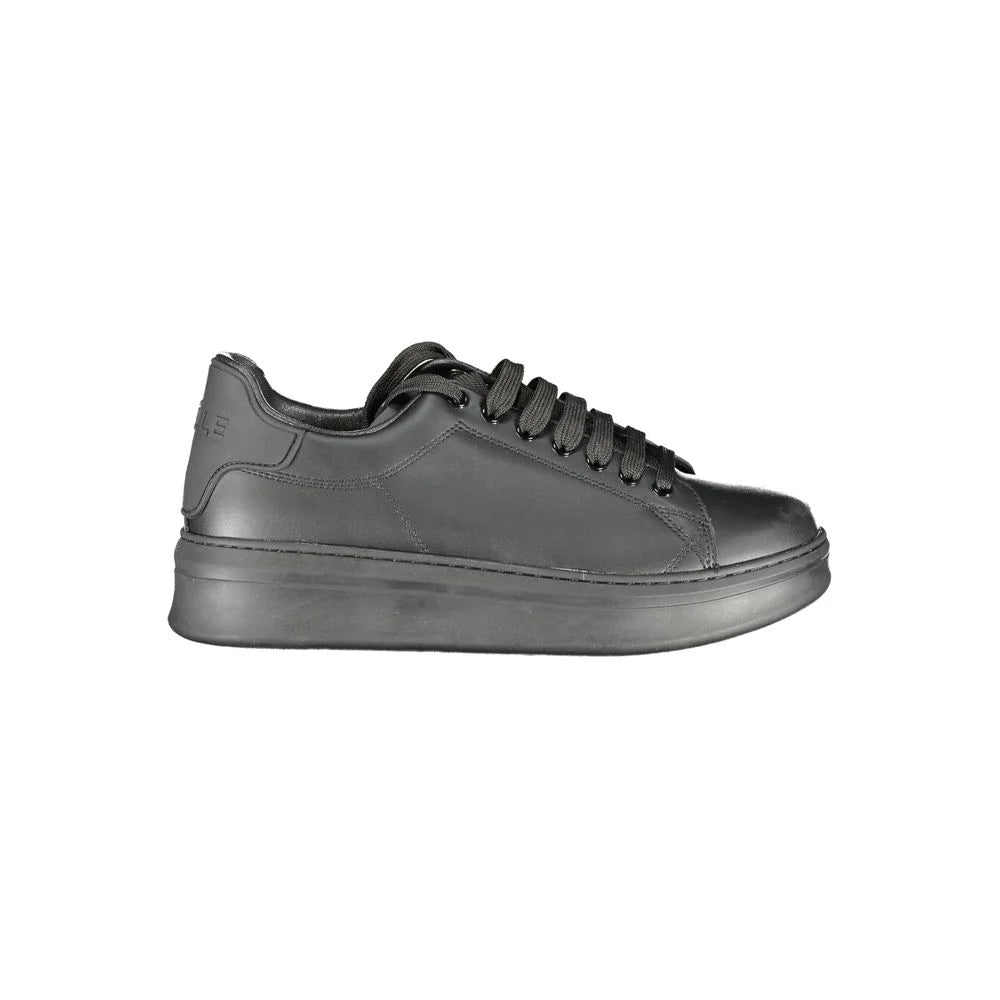 Gaelle Paris Black Polyethylene Sneaker - Sneakers
