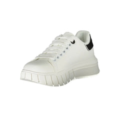 Gaelle Paris White Polyester Sneaker