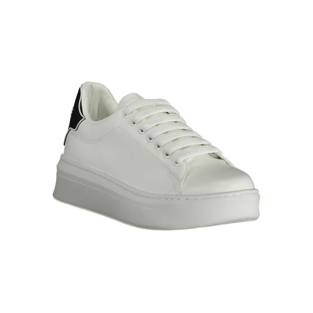 Gaelle Paris White Polyethylene Sneaker - EU36/US6 - Sneakers