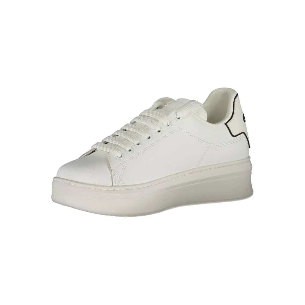 Gaelle Paris White Polyethylene Sneaker - EU36/US6 - Sneakers