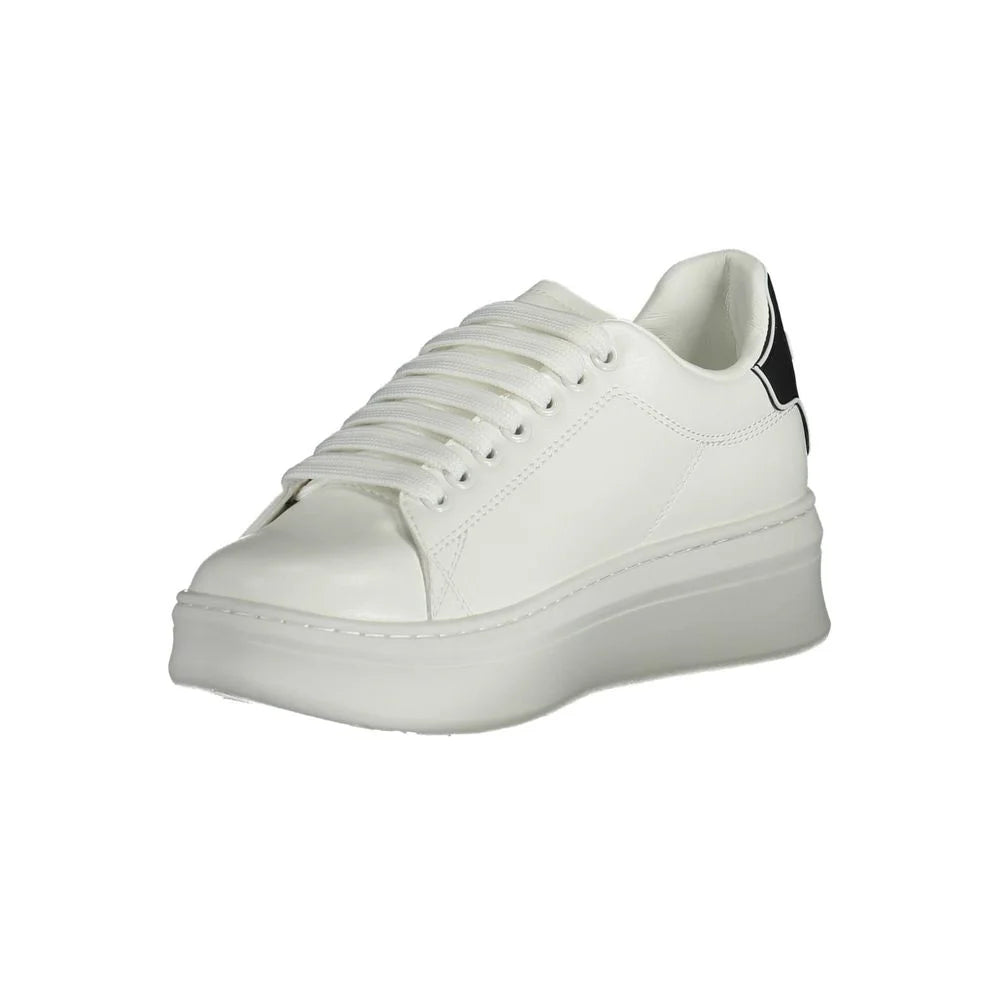 Gaelle Paris White Polyethylene Sneaker - EU36/US6 - Sneakers