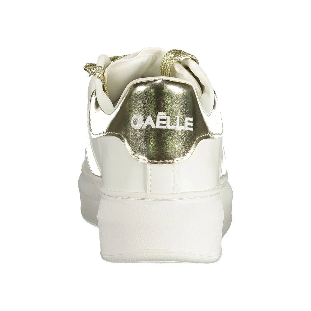 Gaelle Paris White Polyethylene Sneaker - EU39/US9 - Sneakers