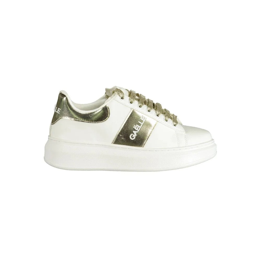 Gaelle Paris White Polyethylene Sneaker - EU39/US9 - Sneakers
