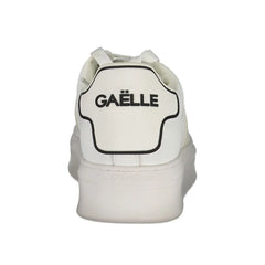 Gaelle Paris White Polyethylene Sneaker - Sneakers