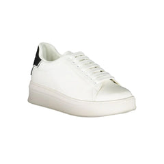 Gaelle Paris White Polyethylene Sneaker - Sneakers