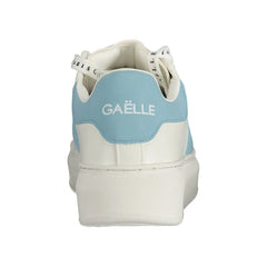 Gaelle Paris White Polyethylene Sneaker - Sneakers