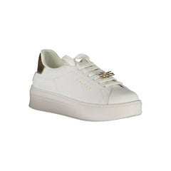 Gaelle Paris White Polyethylene Sneaker - Sneakers