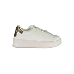 Gaelle Paris White Polyethylene Sneaker - Sneakers