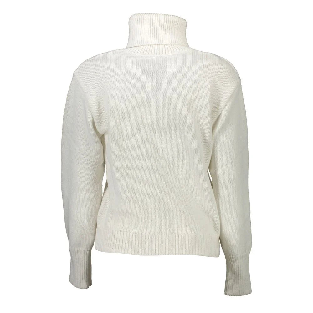 Gaelle Paris White Wool Sweater - XS
