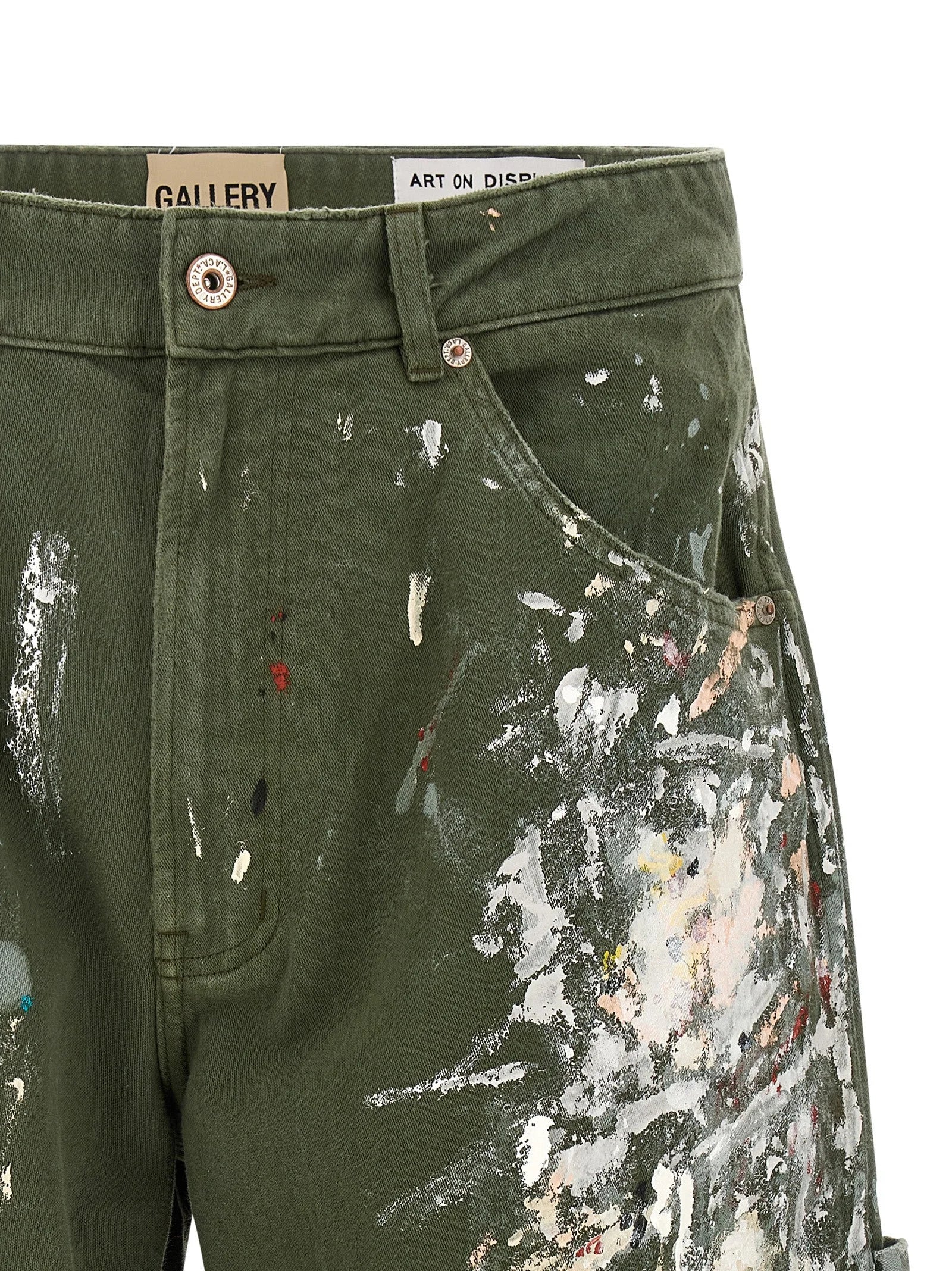 GALLERY DEPT. Bicolor Cotton Bermuda Shorts - W32