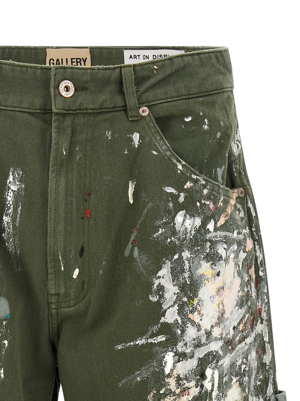 GALLERY DEPT. Bicolor Cotton Bermuda Shorts - W32